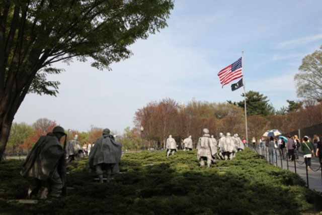 越战及韩战纪念碑