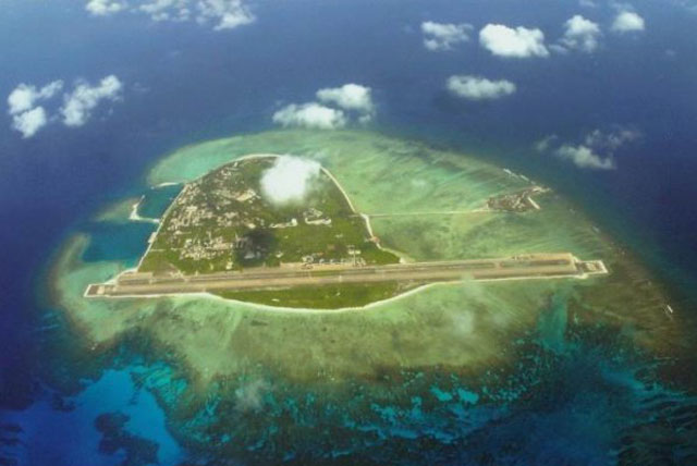西沙群岛珊瑚岛