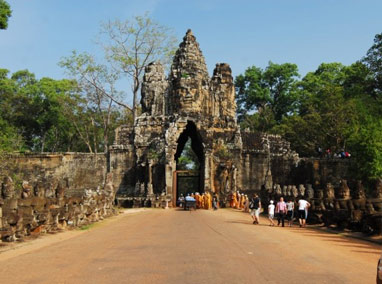 大吴哥城：古高棉王国的首都